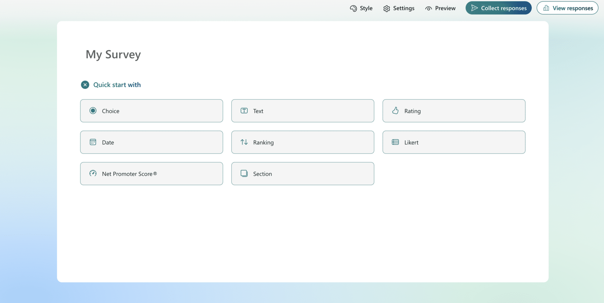 How To Create A Survey In Microsoft Forms 